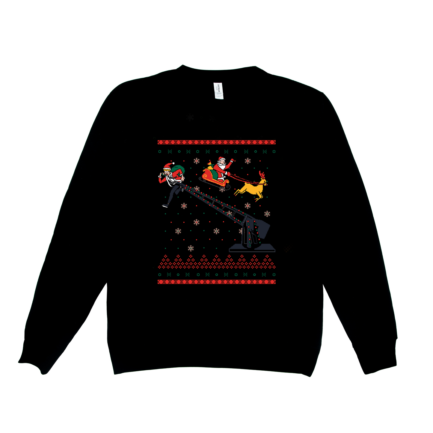 Kids Xmas "Moon Frame" Jumper