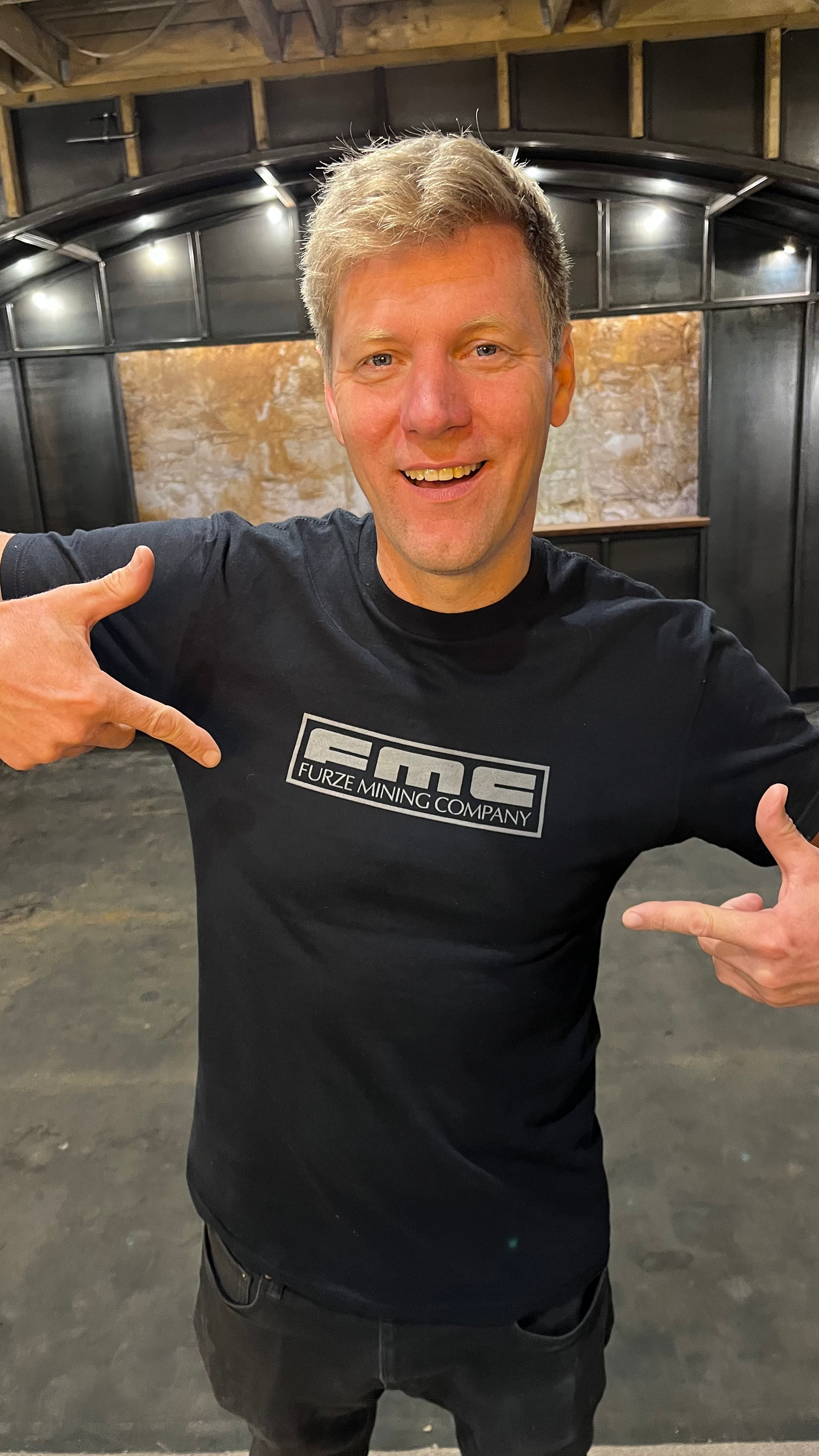 Furze FMC Logo T-shirt - Black