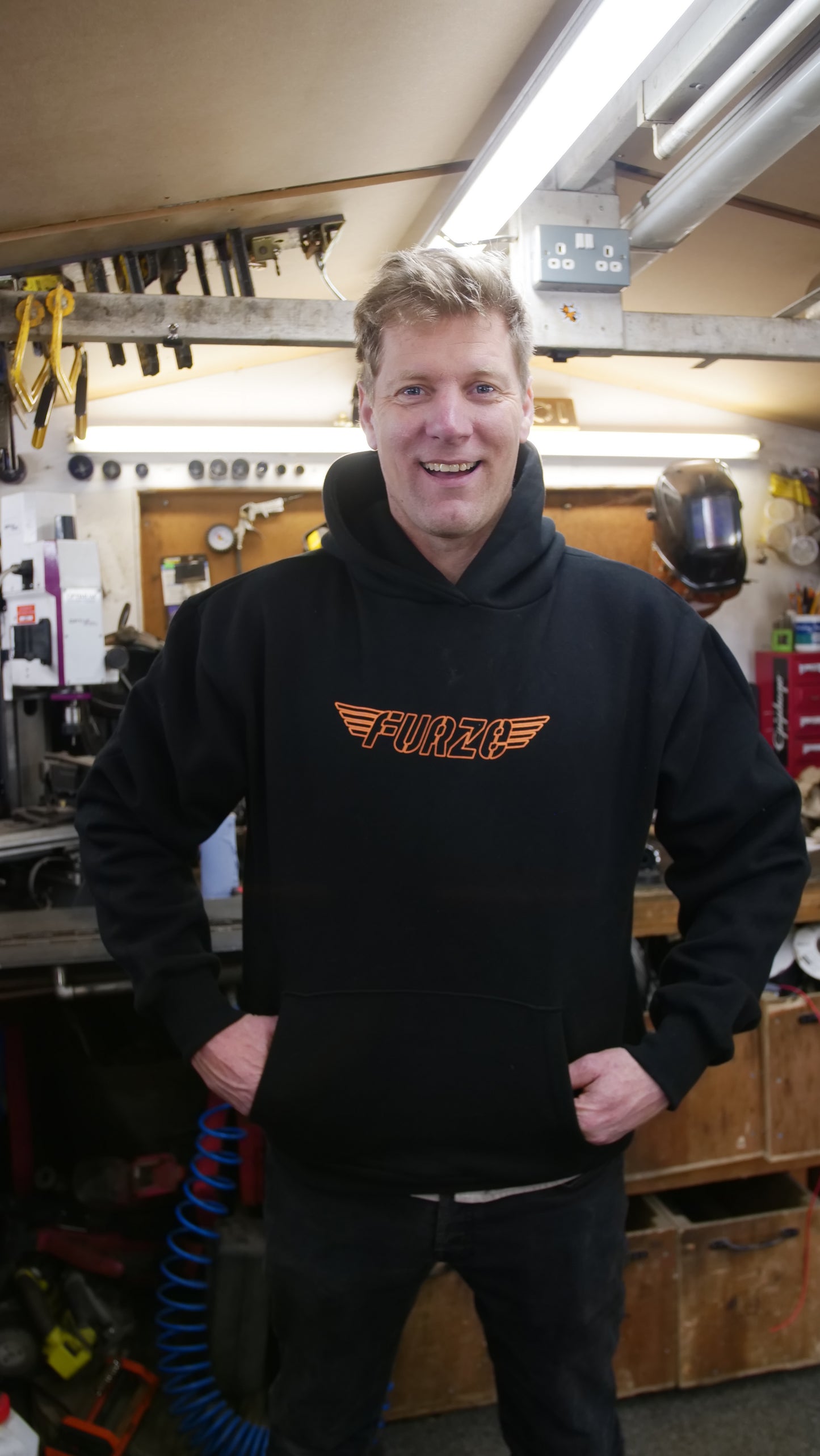 Furze 2025 Logo Hoodie - Black