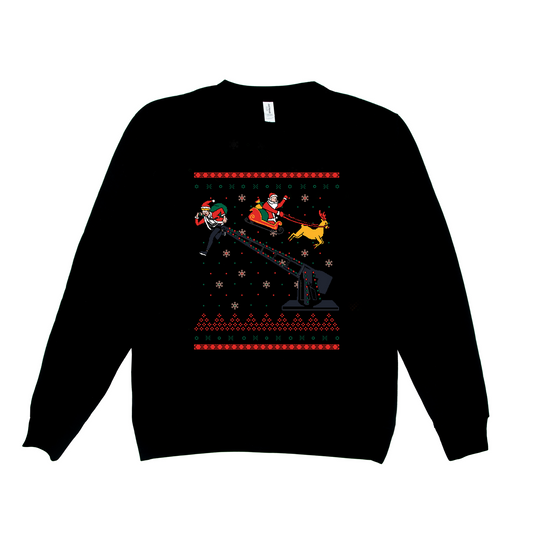 Xmas "Moon Frame" Jumper