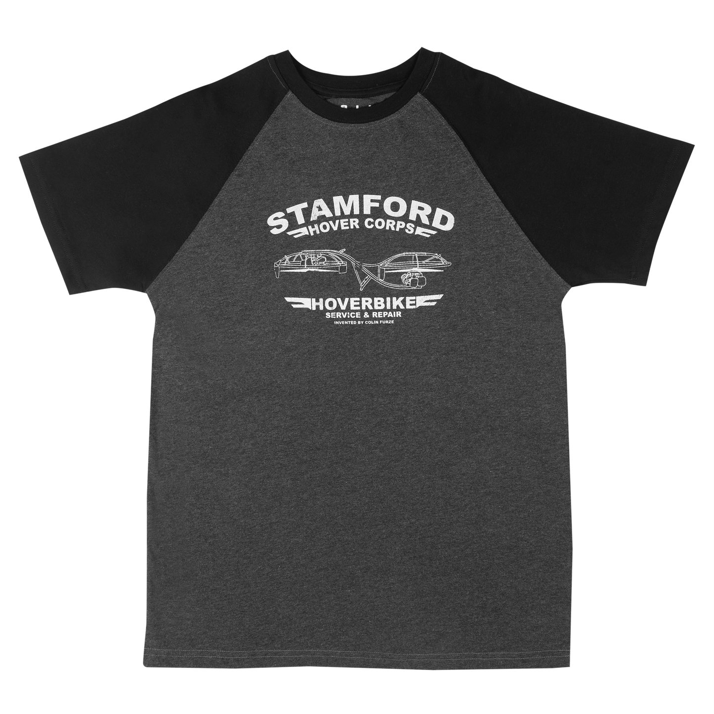Kids Stamford Hover Corps T-Shirt - Grey/Charcoal