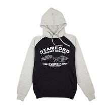 Load image into Gallery viewer, Kids&#39; Stamford Hovercorps Hoodie - Navy/Grey
