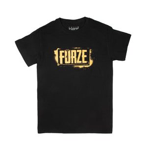 Kids' Furze Logo T-Shirt - Black