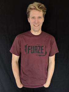 Furze Logo T-Shirt - Maroon