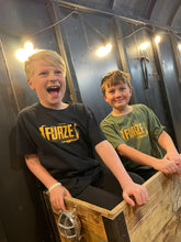 Load image into Gallery viewer, Kids&#39; Furze Logo T-Shirt - Black
