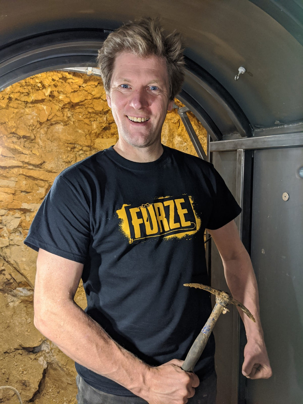 Furze Logo T-shirt - Black